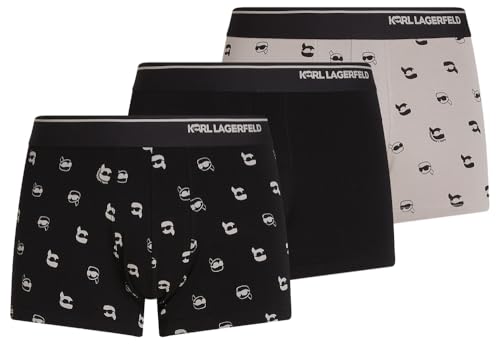 Trunk Karl Lagerfeld con acabados de alta costura, pack de 3 unidades de lujo en talla XL