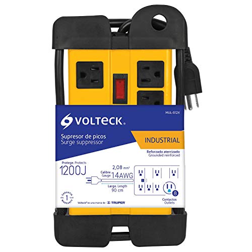 Electricidad, Home Improvement extension multicontacto Marca Volteck (2)