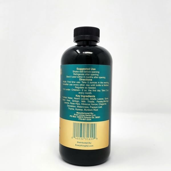 Miniatura 2 de Natural Herbal Detox 16 Oz.