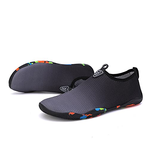 Image of Vsufim Quick-Dry Water Sports Barefoot Shoes Aqua Socks for Swim Beach Pool Surf Yoga for Women Men