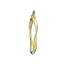Lucky Brand Twist Hoop Earrings, Gold, One Size