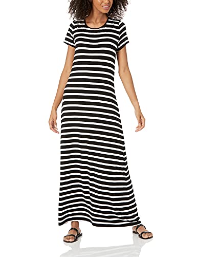 Amazon Essentials Women's Short-Sleeve Maxi Dress