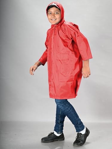 Image of LUX VENUS Boys Raincoat with School Bag Cover