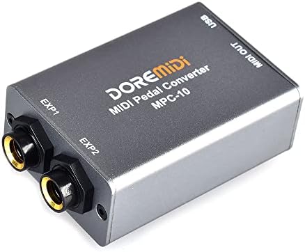 DOREMIDI Expression Pedal Converter Pedal Sustain Pedal Expander MPC-10
