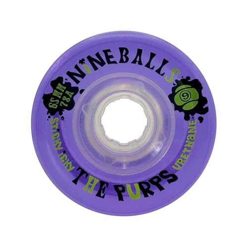 65mm 78a Nineball Wheels Purps - Factory Direct
