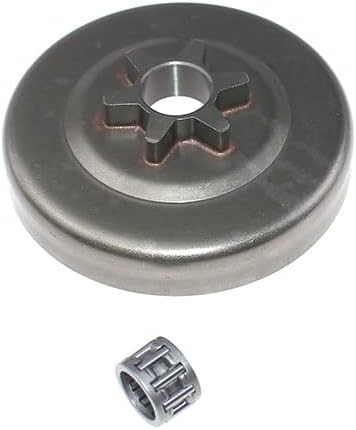 Miniatura 4 de Piñón de cadena de tambor de embrague 3/8"-6T para Echo CS-370 CS-370F CS-400 CS-400F Shindaiwa 402S Motosierra PN A556000401 A556000400