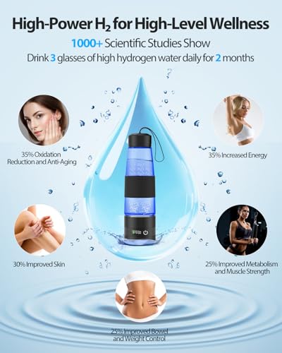 Botella de Agua de Hidrógeno 3300+ PPB con 50% de descuento - Image 6