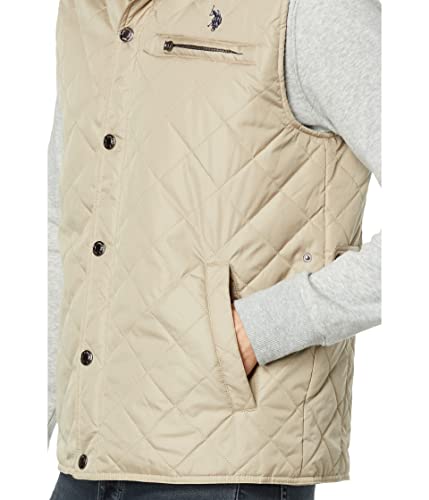 Image of U.S. POLO ASSN. Men's Diamond Quilted Vest