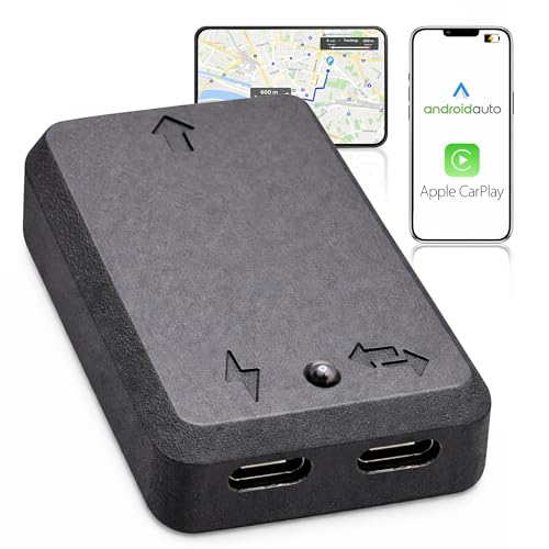 Exode USB Fast Charge Adapter, Compatible with Android Auto and Apple CarPlay, USB-C Power and Data Injector