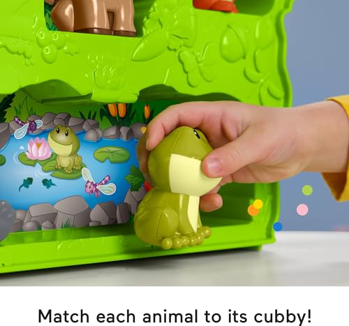 Fisher-Price HWB29 Little People Toddler Toy Forest Friends Carry Case Playset thumb #4