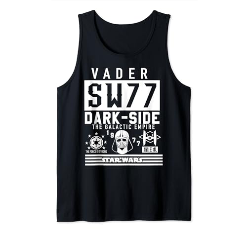 Star Wars Darth Vader Symbols Collage Tank Top le cadeau parfait pour geek