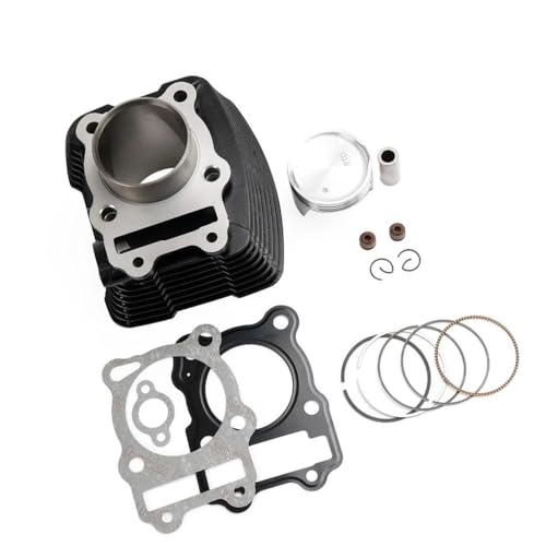 Cilindro de 56 mm con kit de pistón para recuperar la potencia de tu Gixxer 150