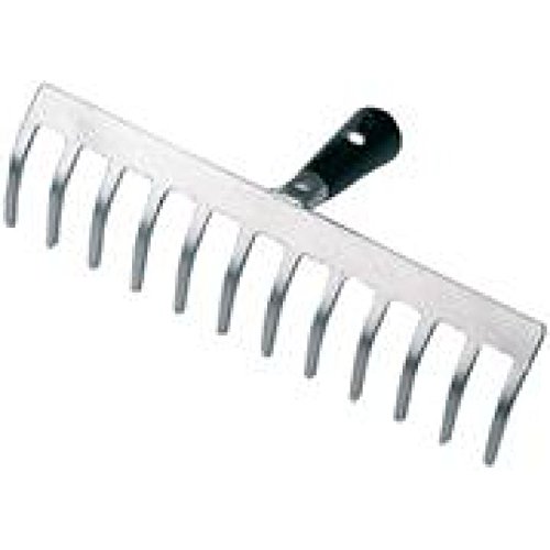 Preisvergleich Produktbild E-FLOR Gartenrechen 12 zkg silber 2002420