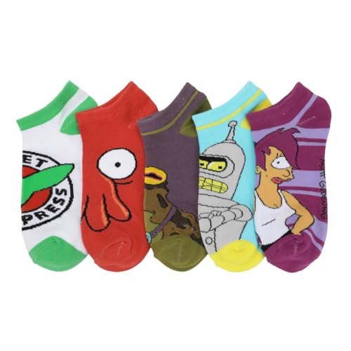 Chaussettes Futurama femme : finis les pieds froids avec ce lot de 5 paires confort