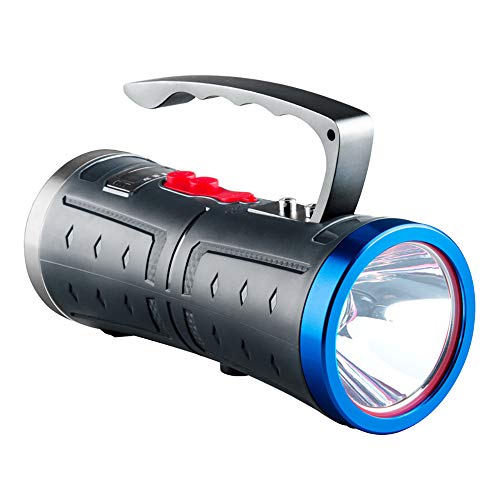 Preisvergleich Produktbild FOWYJ Lampen Handscheinwerfer, Leistungsstarke Wandern Langstrecken-Fischerei Lampe Outdoor-Camping-Funktion LED-Taschenlampe USB-Lade