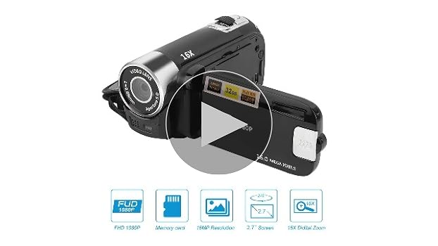 Amazon.com : ASHATA Protable Video Camera Camcorder, 16MP