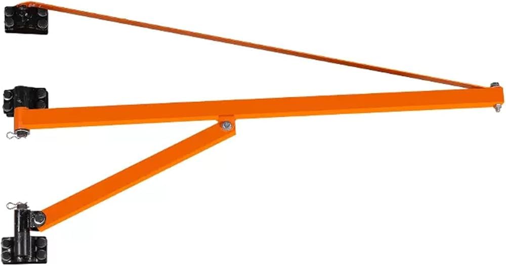 Supporto per paranco Girevole Supporto per Gru a Parete Supporto per Sollevamento per Decorazioni domestiche ad Alto carico da 200 kg of(Size:a)