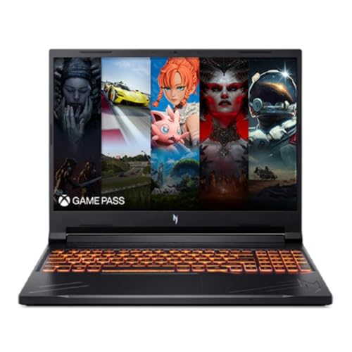 Nitro V Gaming Laptop, 16" WUXGA (1920 x 1200) IPS Display, AMD Ryzen 7-8845HS Octa-core, 16GB DDR5 RAM, 1TB PCIe SSD, NVIDIA GeForce RTX 4060, 165Hz, Windows 11 Home, TWE Mouse Pad - Notebook - Immagine 1