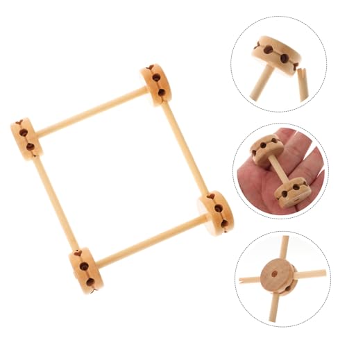 Jouets en bois éducatifs : baril de 60 pièces de construction créative d'éveil - 2