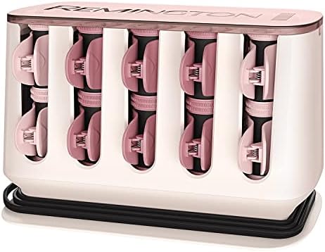 Remington H9100 Proluxe Heated Rollers - Rose Gold