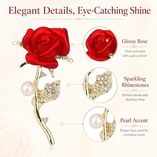 Image of Brooch Pin for Women Rhinestone Peacock Crystal Delicate Animal Brooch Lapel Pins Girls Fashion Jewelry Gift for Christmas Brooch Birthday Jewelry Gift