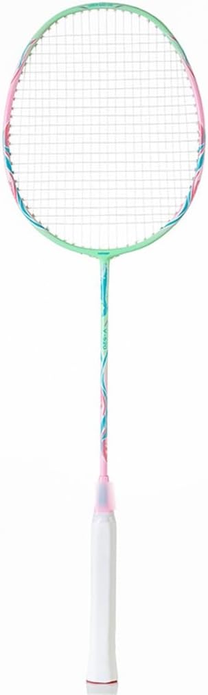 Carbon Fibre Siamese Light Badminton Racket Set Sports Men and Women Singles and Doubles Training Sporting Goods
