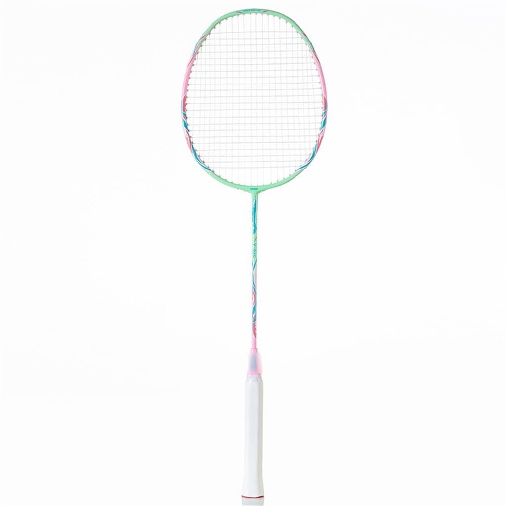 Carbon Fibre Siamese Light Badminton Racket Set Sports Men And Women Singles and Doubles Training Sporting Goods