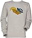 Valiente Pequeño Tostadora - Volar Lejos Unisexo Hombre Mujer Sudadera Jersey Gris Men's Women's Jumper Sweatshirt Grey