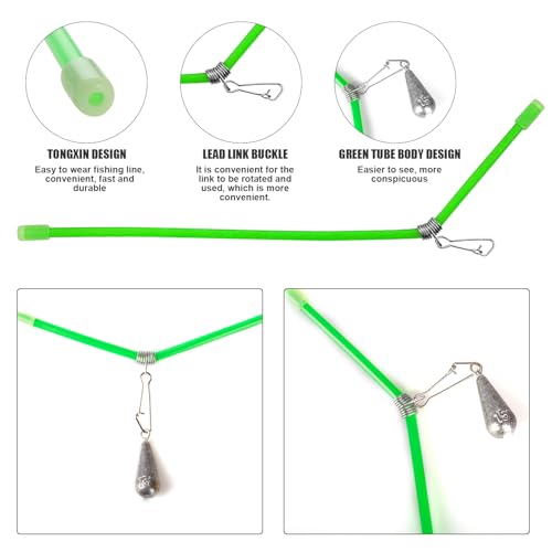 Rdlobu 35 Stück Angelblei-Set, 25 Stück Birnenbleifischen + 10 Stück Anti-Tangle, Blei Angelrute Set, Erdblei, Angeln Blei, Angelzubehör Set für das Angeln im Freien