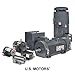 US Motors (Nidec) S5P2A General Purpose Motor - 3 ph, 5 hp, 1800 rpm, 208-230/460 V, 184T Frame, TEFC (Totally Enclosed Fan Cooled) Enclosure, 60 Hz, Footed/Horizontal Mount