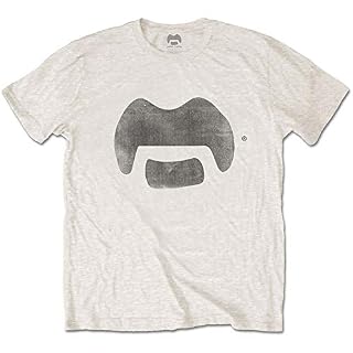 Frank Zappa Zapts01mnat02 T-Shirt, Naturel, M Mixte - Les Beatles, Paul McCartney, John Lennon, RIngo Starr, George Harrison