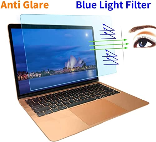 (2Pcs Pack)Macbook Pro Screen Protector Anti-Glare Blue Light Filter For 2016-2023 Macbook Pro Touch Bar 13" M1 M2 A2338 A2251 A2289 A2159 A1706 A1708 A1989 & Macbook Air 13 A2337 M1 A2179 A1932 #TOP1