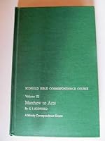 Scofield Bible Correspondence Course Volume III B000GJKQ8Q Book Cover