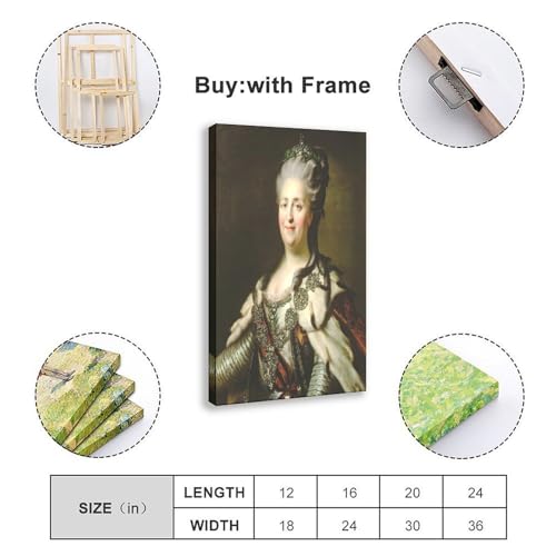 Peinture Catherine la Grande impression toile art mural premium - 2