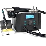 XNXYSMKJ Heißluftpistole Rework-Station zum Löten und Reparieren, bleifreies Werkzeug mit Düse für CPU und Mobiltelefonwartung