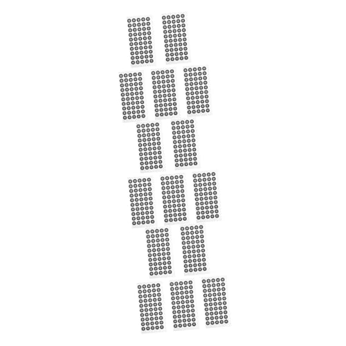 Point de marquage pour scanner 3D haute performance Gatuida - 15 planches de cibles adhésives