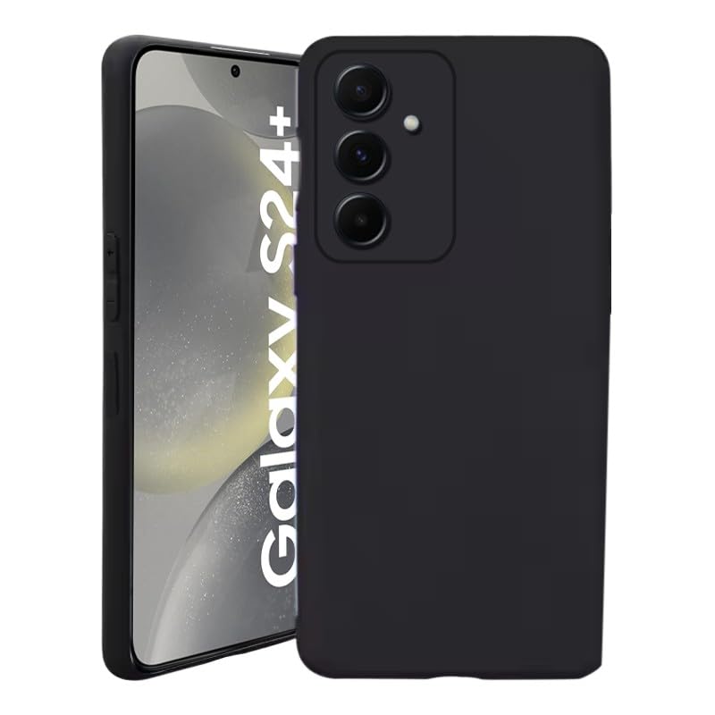 amazon basics Protective Mobile Cover (Soft & Flexible Back Case) for Samsung Galaxy S24 Plus-TPU-[Black] (B0CYTCHYC8) Amazon Price History, Amazon Price Tracker