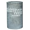 RÃ¤der Vino Beton WeinkÃ¼hler Das Leben ist zu kurz