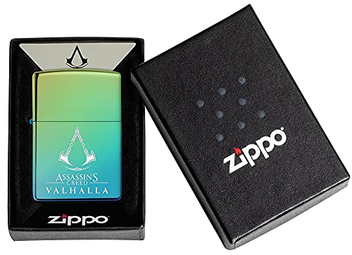Encendedor Zippo Assassin's Creed Valhalla Teal miniatura 6