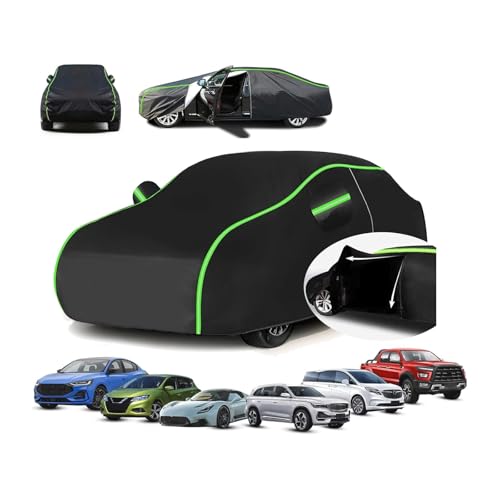 🚗【Pacchetto incluso】:Telo Copriauto per Saab Aero X (467.5cm x 191.8cm x 127.6cm), Copriauto *1, Borsa portaoggetti *1, Lucchetto a combinazione con password *1, Corda antivento*4, Con questo efficace copriauto, le buone condizioni della tua auto dureranno il più a lungo possibile