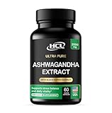 Organic Ashwagandha Capsules 2000 MG Root Powder Extract with Black Pepper & Lemon Balm 2 Month Supply - Natural Way to Relieve Stress