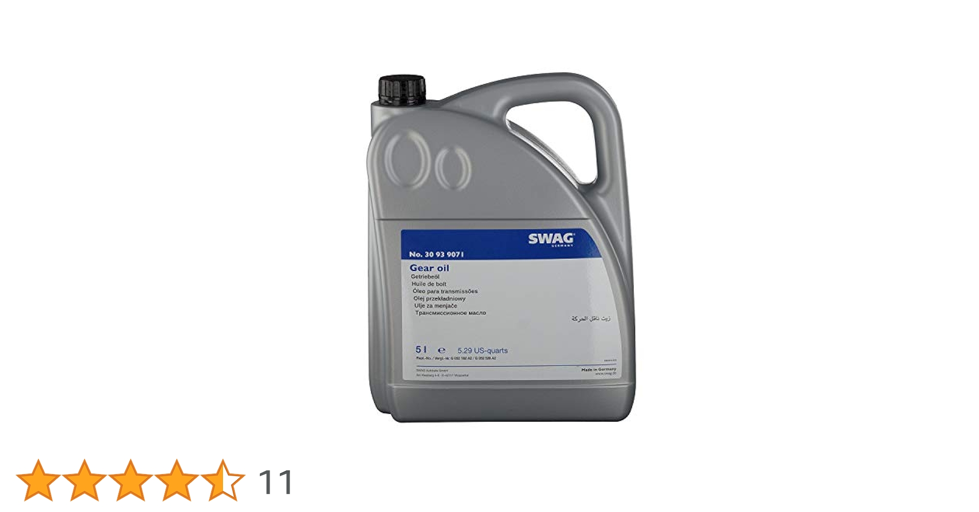 Amazon | SWAG スワッグ DCTF-1 DSG オイル SWG30939071 5L