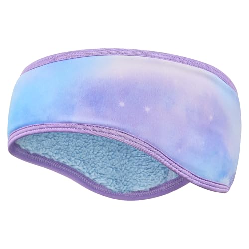Trodalo Kids Winter Ear Headband for Girls Boys Thickened Fleece Children Warmers Ear Muffs for Cold Weather Running Cycling