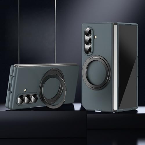 for Galaxy Z Fold 4 �p �P�[�X�����O�z���_�[ MagSafe�Ή� �X�N���[���v���e�N�^�[���� 360�x��]���}�O�l�b�g�X�^���h�E�c�����Ή� �T���X�� �M�����N�V�[ Z Fold 4 �J�o�[ �ϏՌ� ���^ �S�ʕی� �}�O�l�b�g�X�^���h�t��