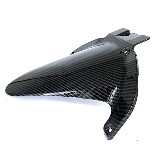Image of Motorcycle Rear Fender Mudguard for CBR600RR CBR 600RR CBR 600 RR 2007 2008 2009 2010 2011 2012, Rear Mud Guard Splash Protector, Reduces Water & Road Spray (Carbon Look)