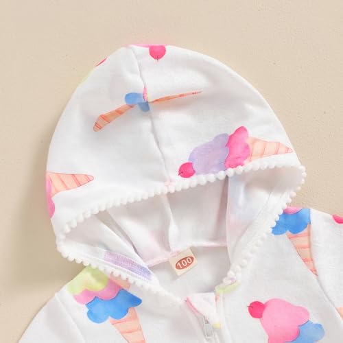 Image of Nicoxijia Kids Toddler Little Girl Swim Cover Up Terry Zip-Up Hooded Beach Bathing Suit Swimsuit Wraps Zipper Coverup Dress