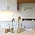 Brushed Gold Brass Kitchen Water Filter Faucet Lead-Free Drinking Water Faucet Only for Cold Water Fits Most Reverse Osmosis Units or Water Filtration System in Non-Air Gap - Brushed Gold Brass