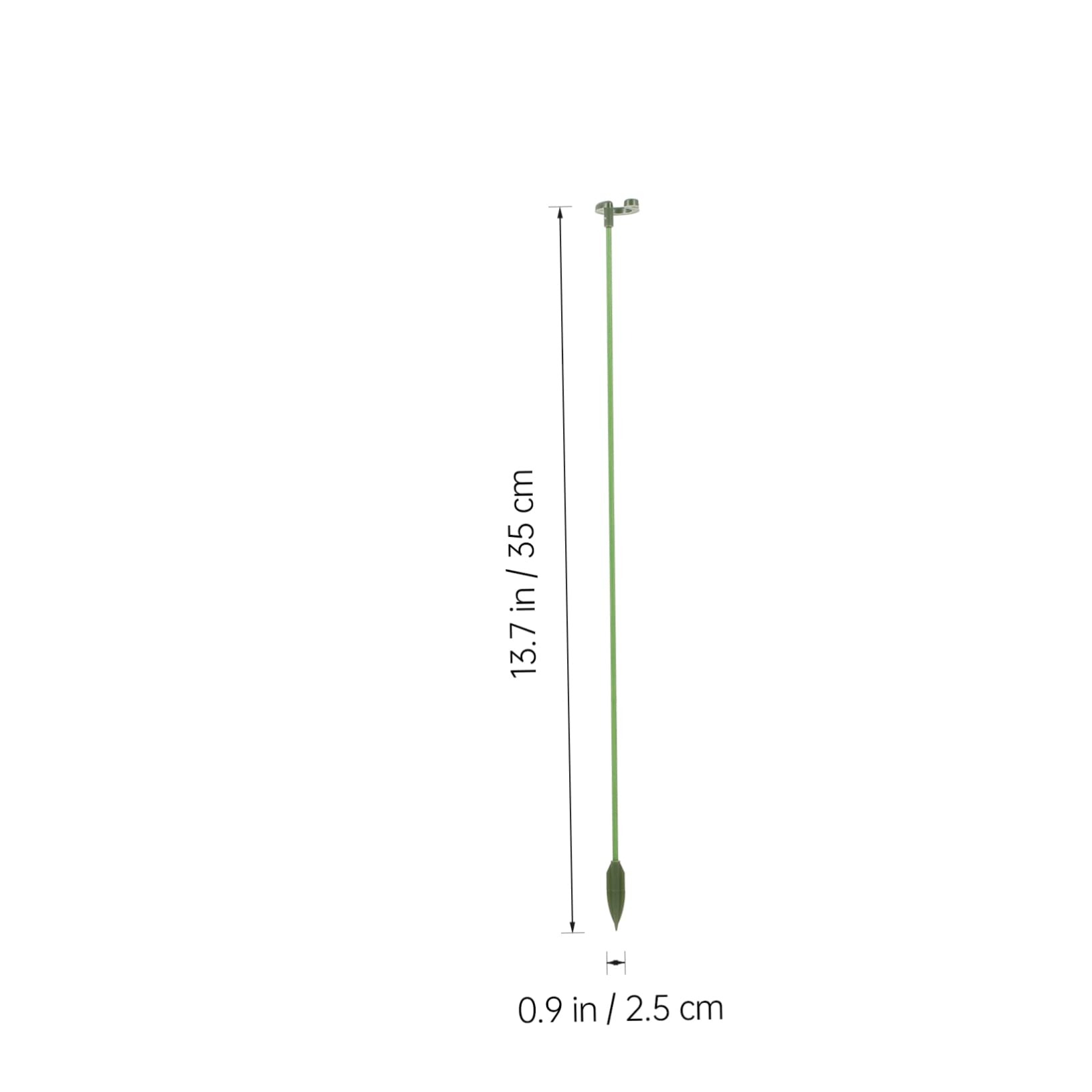 3 Sätze Pflanzenstützrahmen Pflanzenschleuder Pflanzenständer Stützring für Pflanzenkäfig Topfpflanzen Pflanzenkäfige eingetopft Gartenpfahl Stützpfähle für den Garten Plastik Grün