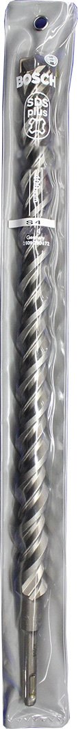 Bosch S4240450 SDS Plus Bit S4, 0.9 inches (24.0 mm) φx 17.7 inches (450 mm)