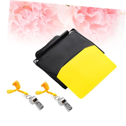 Kit de Árbitro de Fútbol Abaodam con 2 Silbatos y Tarjetas miniatura 2